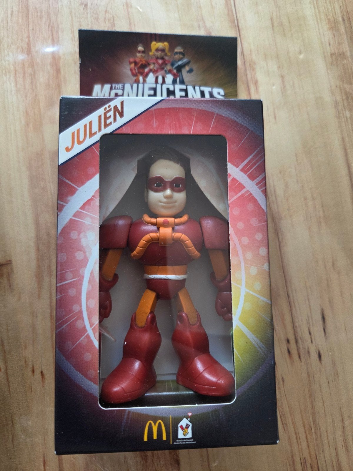 The Mcnificents Juliën McDonald's Happy Meal figuur, Ophalen of Verzenden