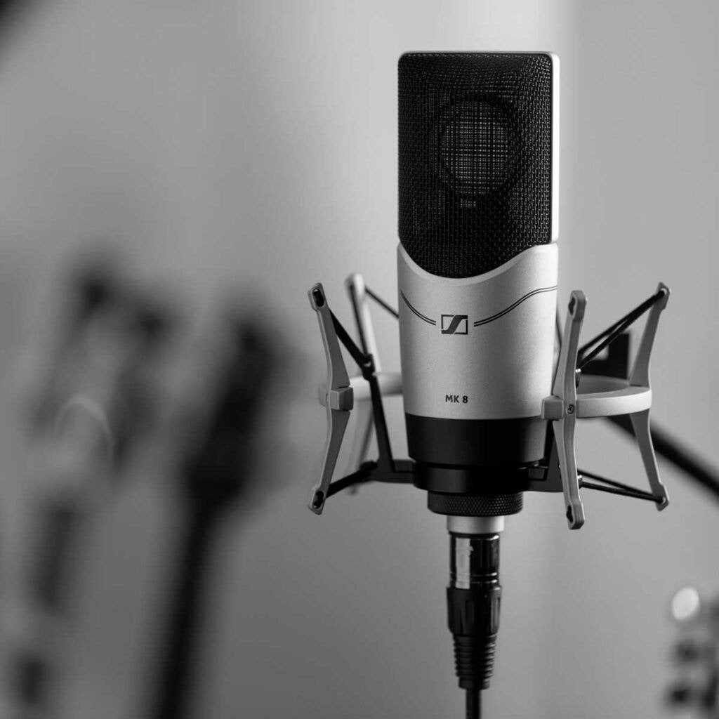Sennheiser MK8 microfoon (condensator), Muziek en Instrumenten, Ophalen of Verzenden, Zo goed als nieuw, Studiomicrofoon
