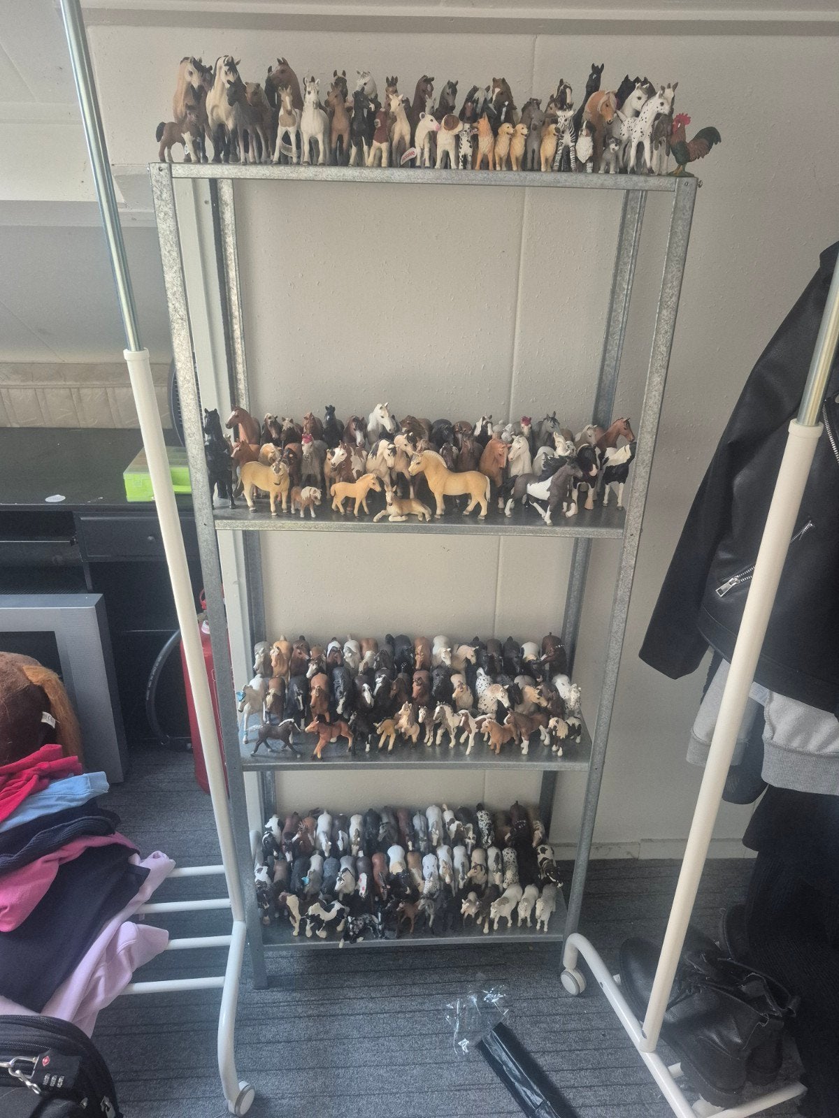 Grote collectie Schleich paarden en andere dieren, Ophalen of Verzenden, Jongen of Meisje