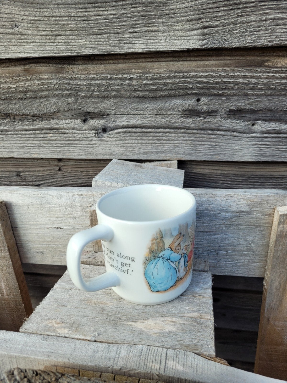 Diverse Peter Rabbit Wedgwood en Bunnykins Royal Doulton, Klassiek, Zo goed als nieuw, Wedgwood, Porselein