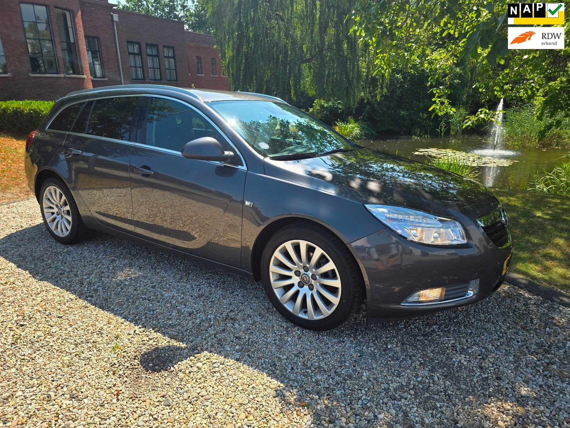 Opel Insignia Sports Tourer 1.4 Turbo EcoFLEX Edition Airco, Auto's, Opel, Euro 5, Gebruikt, 4 cilinders, Origineel Nederlands
