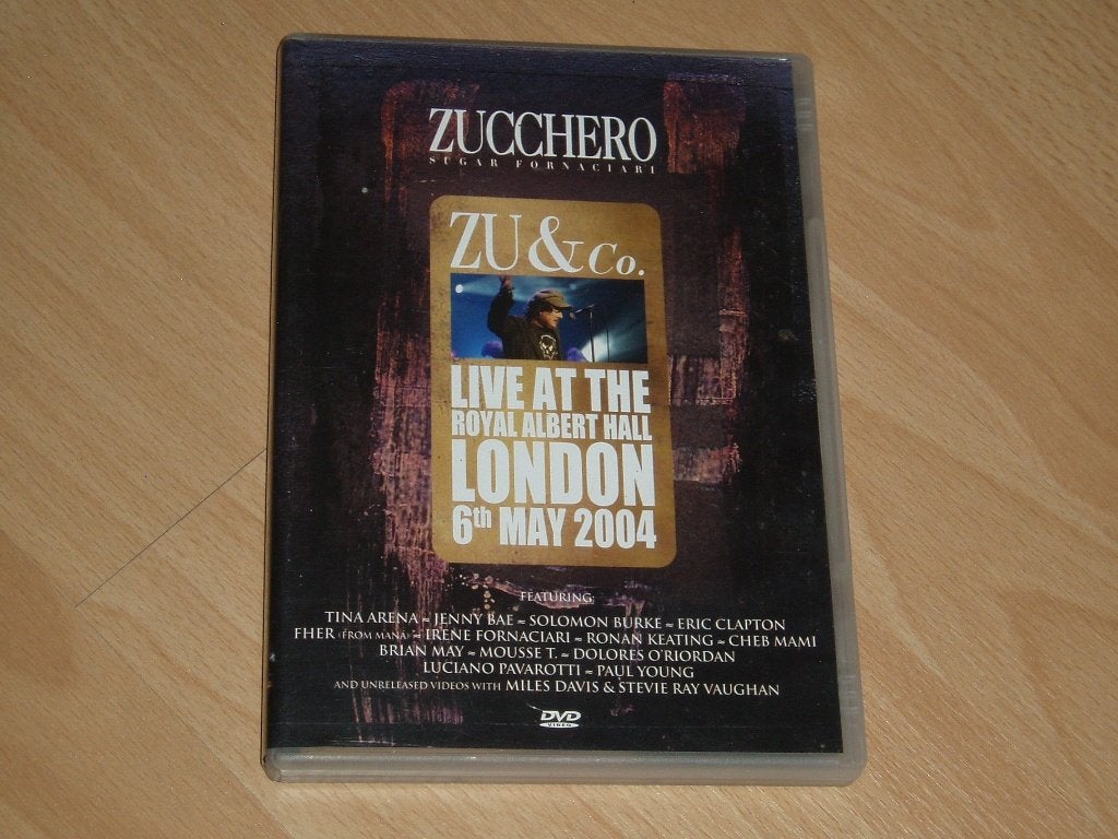 DVD Zucchero - Zu & Co live 2004 Solomon Burke Eric Clapton, Alle leeftijden, Verzenden, Gebruikt