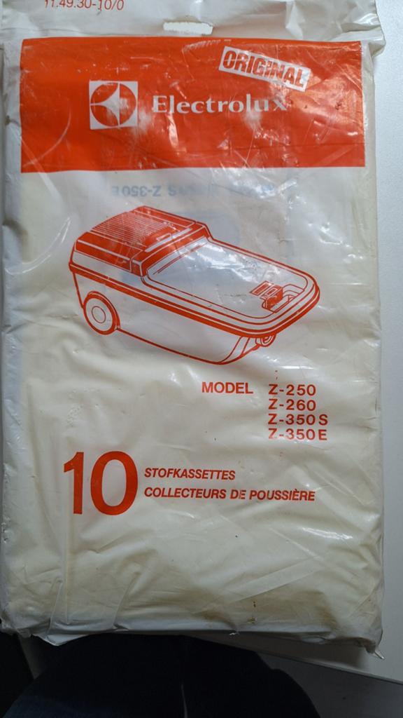 Electrolux stofzuigerzakken Z-250, Z-260, Z-350S, Z-350E, Witgoed en Apparatuur, Stofzuigers, Ophalen of Verzenden