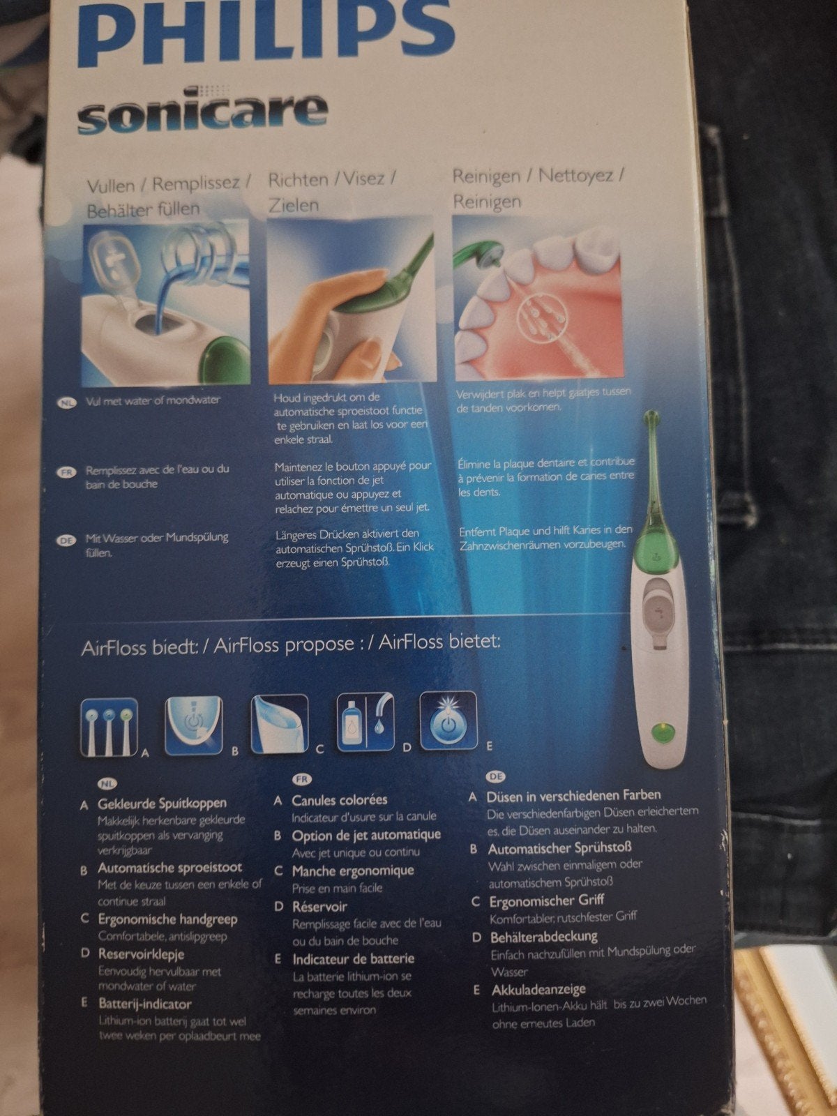sonicare, Sieraden, Tassen en Uiterlijk, Ophalen of Verzenden, Nieuw, Tandenborstel