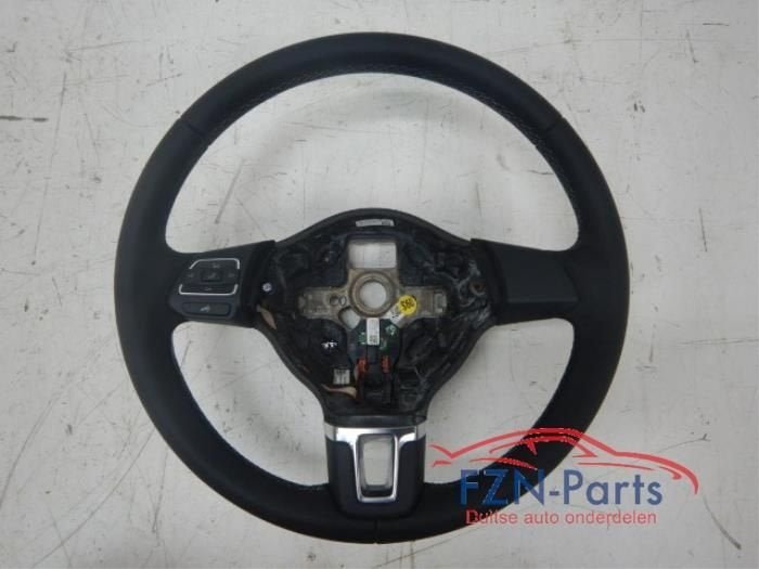 VW Polo 6R Stuur Leer MF ( Leer Leder Leren ), Ophalen of Verzenden, Gebruikt