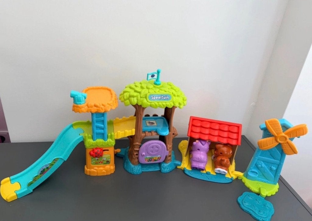 VTech rol&dol dieren speeltuin, Ophalen, Zo goed als nieuw, 6 maanden tot 2 jaar