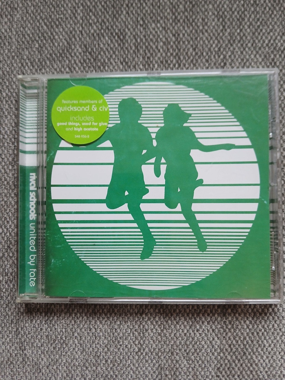 Rival schools united by fate/ post punk indie rock cd, Ophalen of Verzenden, Gebruikt