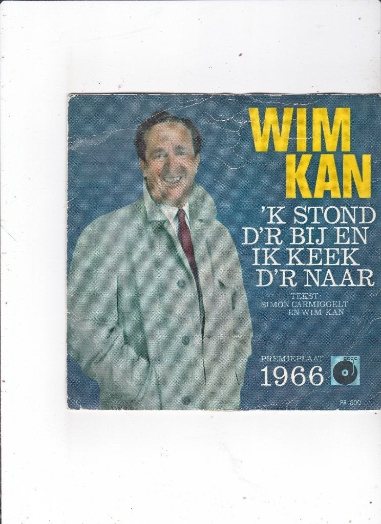 7"Premieplaat Wim Kan / Corry Vonk, Ophalen of Verzenden, Gebruikt, 7 inch, Nederlandstalig