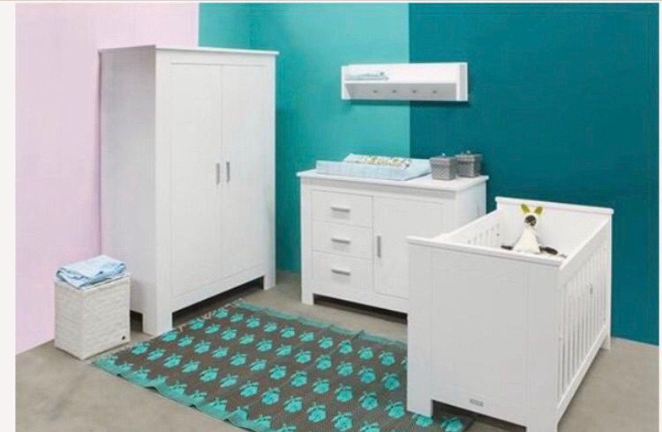 Bopita Kinderkamer Set - Ledikant, Commode en Kast, Kinderen en Baby's, Kinderkamer | Complete kinderkamers, Ophalen, Gebruikt