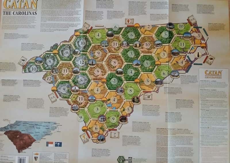 Colectors Item Kolonisten van CATAN - The Carolinas, Hobby en Vrije tijd, Gezelschapsspellen | Bordspellen, Ophalen of Verzenden
