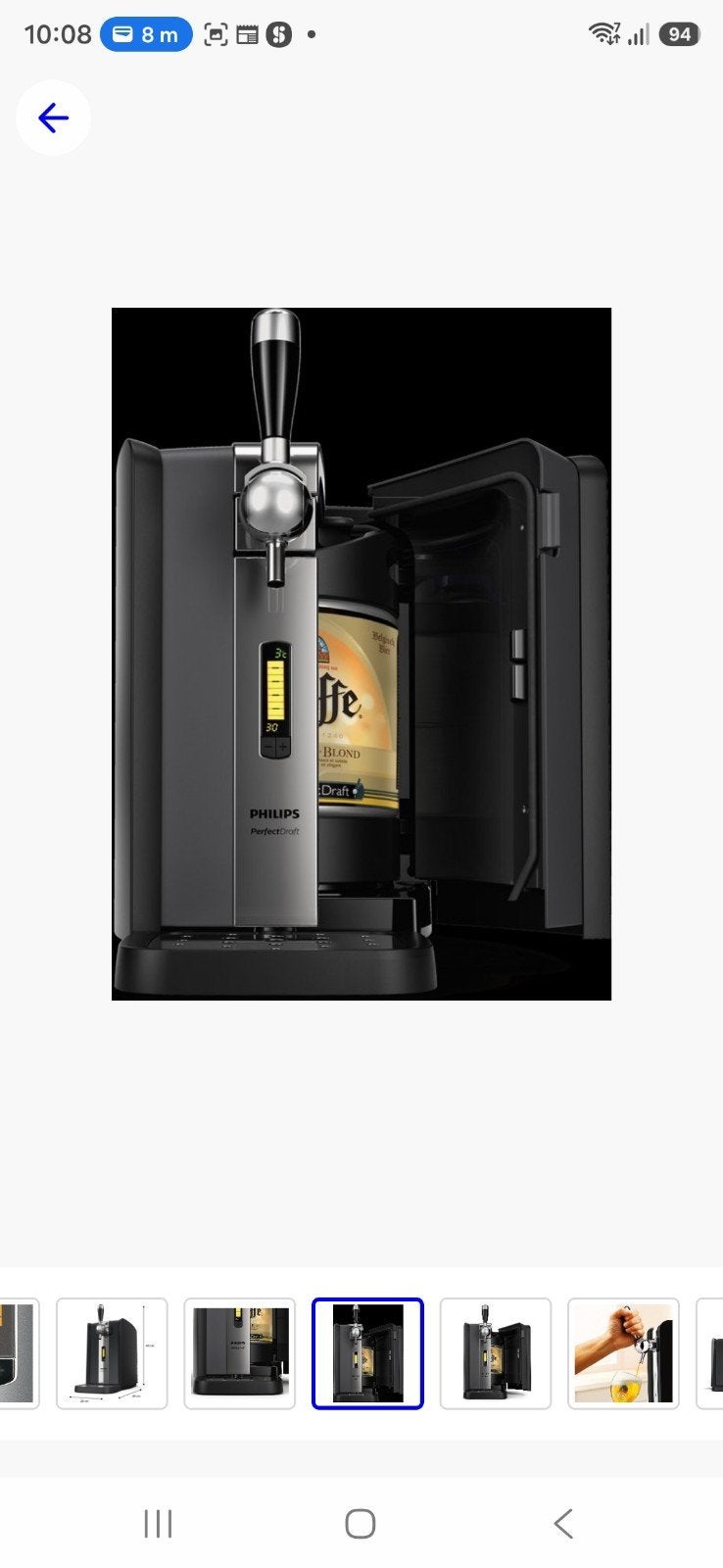 Philips PerfectDraft thuistap - Geniet van vers bier!, Ophalen of Verzenden, Zo goed als nieuw, Philips