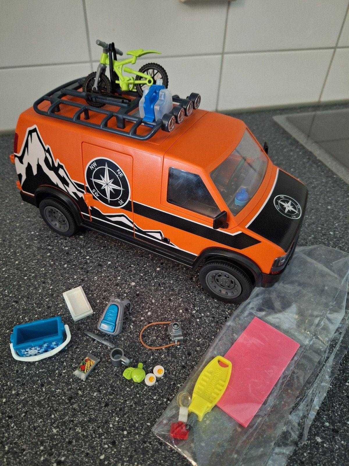 playmobil off-road Action avonturenbusje 70660, Ophalen, Zo goed als nieuw, Overige schalen, Onderdeel