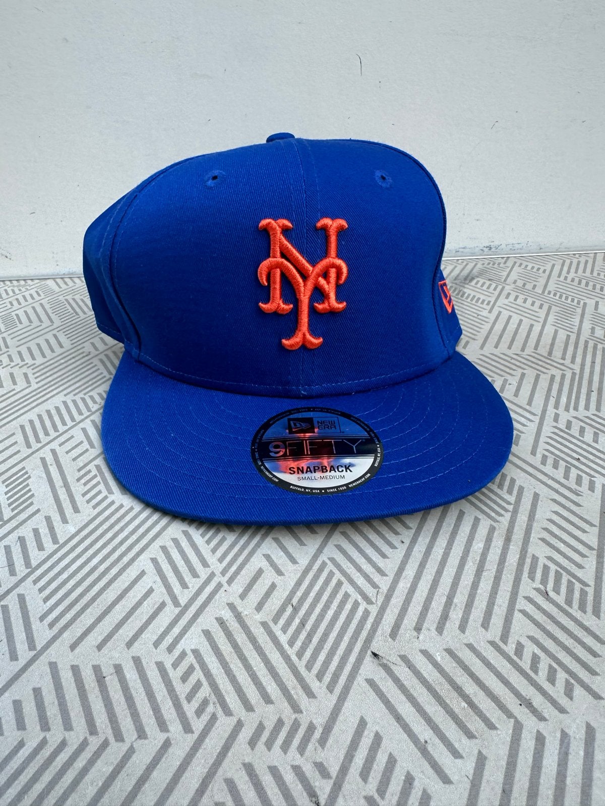 New Era MLB New York Mets Snapback Pet - Blauw, Ophalen of Verzenden, Nieuw, Pet