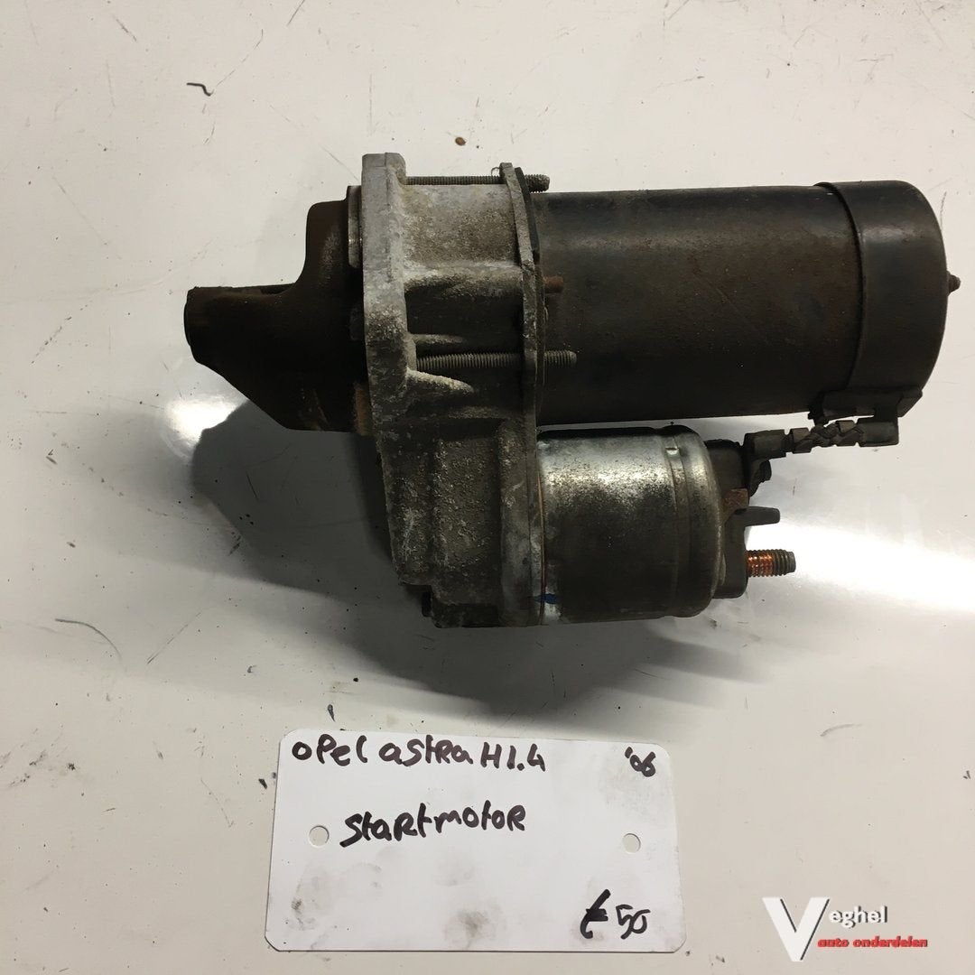 Opel Astra H 1.4 B 2006  Startmotor, Gebruikt, -, -, Ophalen of Verzenden