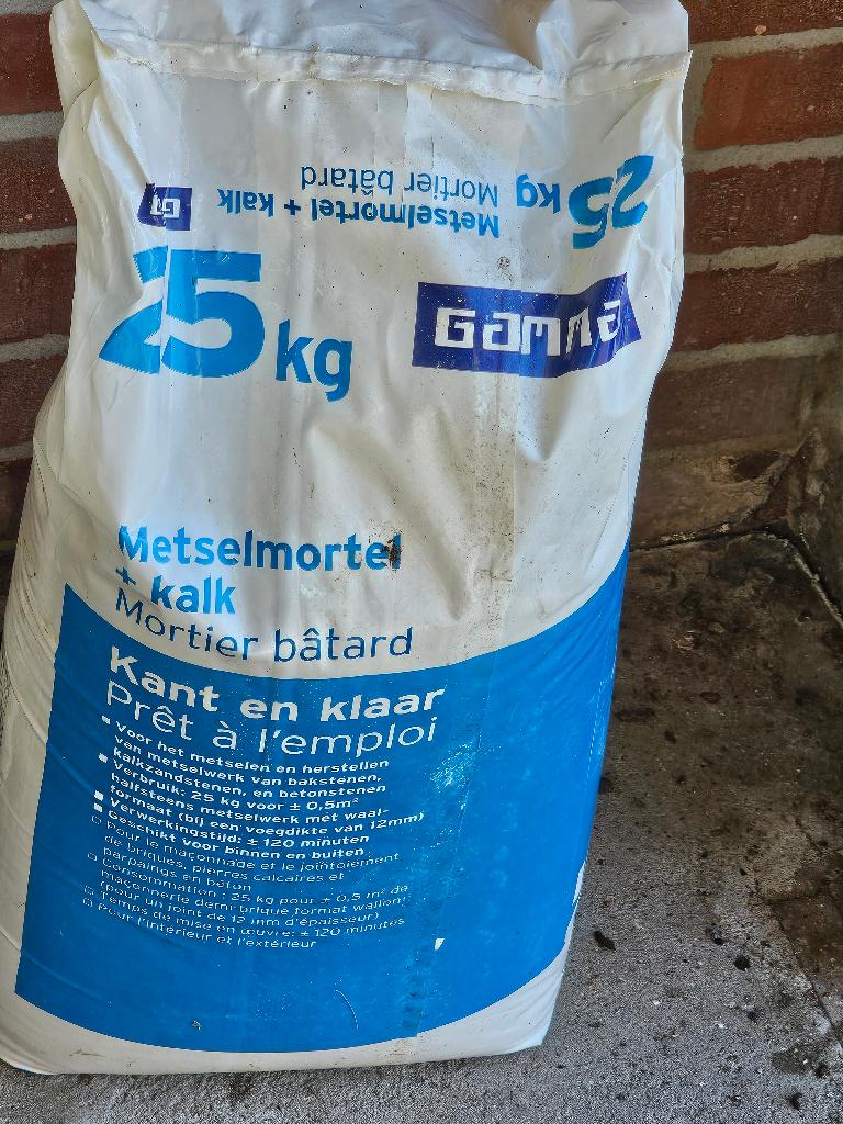 Metselmortel, Doe-het-zelf en Verbouw, Metselstenen, Ophalen, Nieuw, Bakstenen