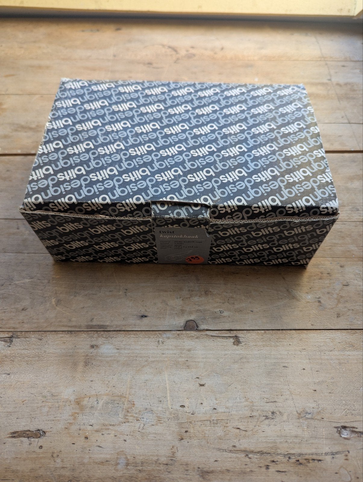 3x Zwarte Twist Kapstokhaak - Frederik Roijé Design, Ophalen of Verzenden, Nieuw, Minder dan 100 cm