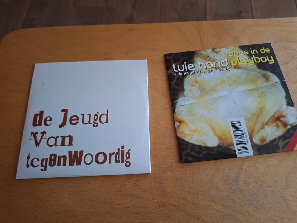 De Jeugd van Tegenwoordig - 2 CD singles: Poes in de Playboy, Ophalen of Verzenden, 2000 - 2009, Gebruikt