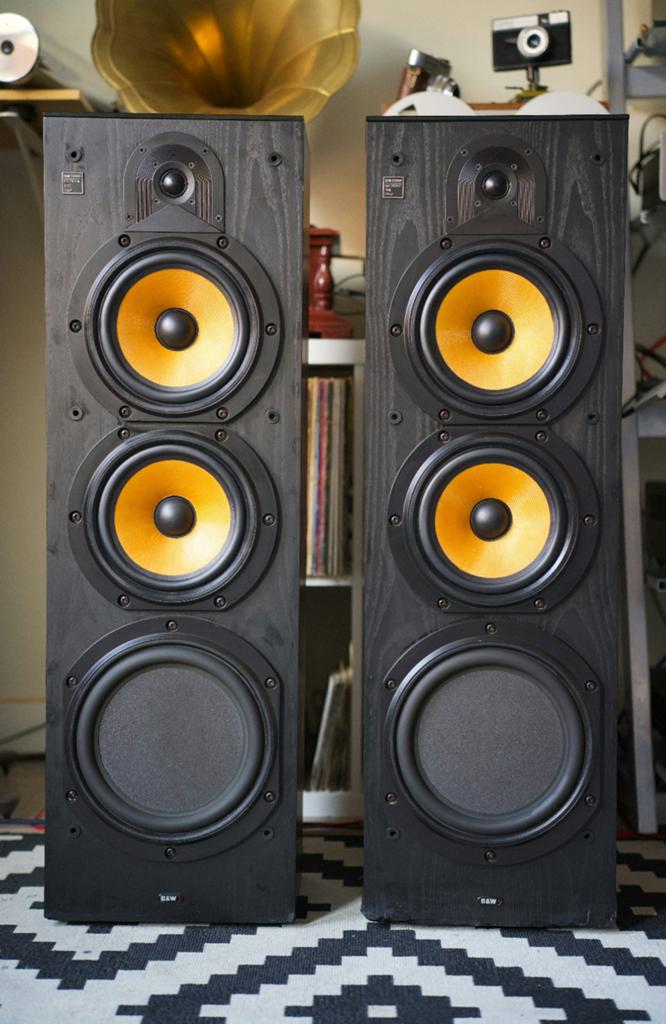 Bowers & Wilkins DM3000 high end van 80's, Ophalen, Gebruikt, Bowers & Wilkins (B&W), 120 watt of meer