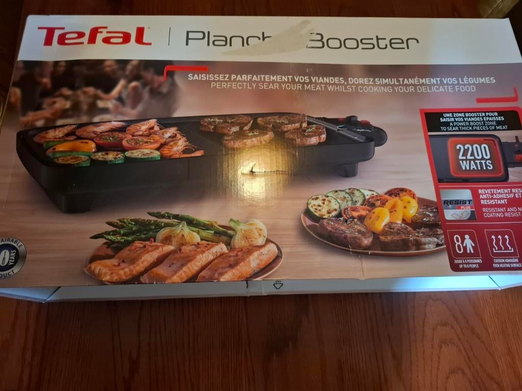 Tefal plancha booster grill, Ophalen of Verzenden