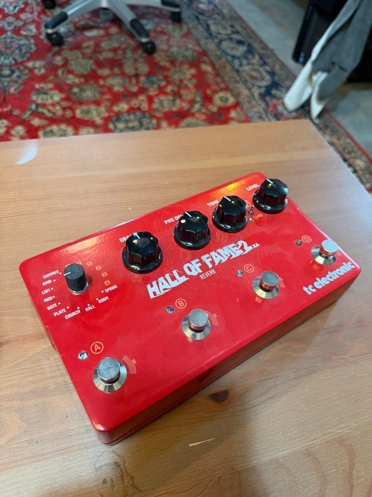 TC Electronic Hall of Fame 2 X4, Muziek en Instrumenten, Effecten, Ophalen of Verzenden, Gebruikt, Reverb