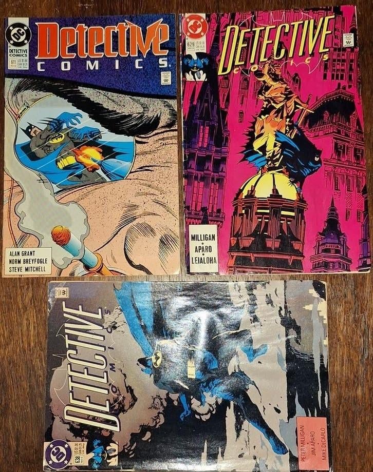 3x Detective Comics 611 629 638  ( Batman ), Verzenden, Amerika