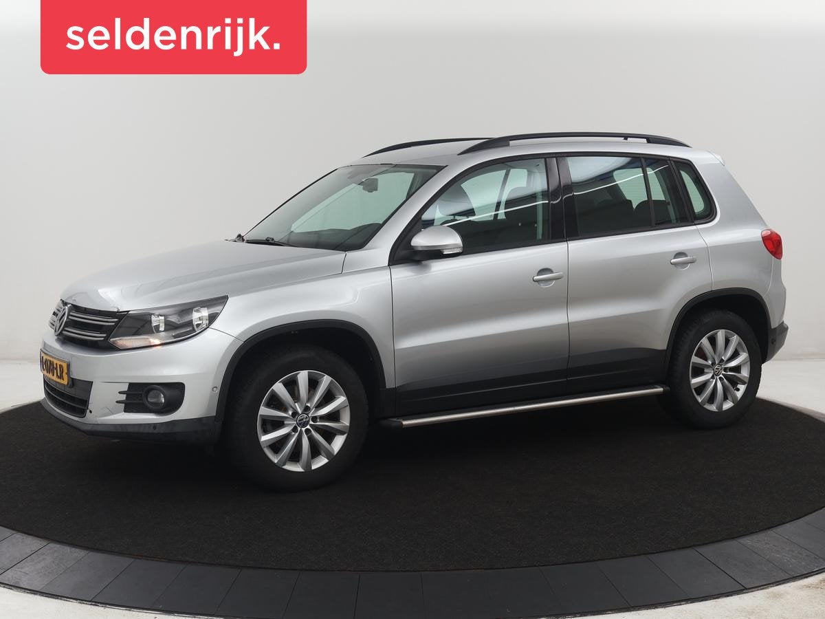 Volkswagen Tiguan 1.4 TSI Sport&Style | Trekhaak | Cruise co, Auto's, Voorwielaandrijving, Euro 5, Gebruikt, Zwart