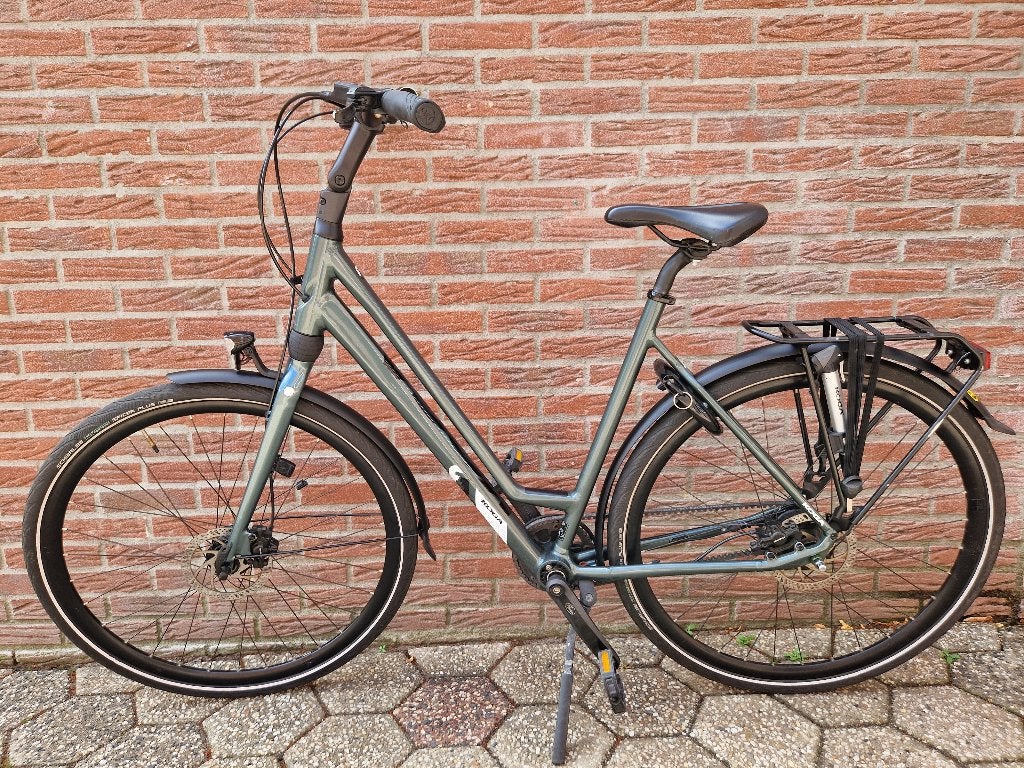 Koga F3 4.0 Damesfiets Dark Grey (56 cm), Fietsen en Brommers, Fietsen | Dames | Damesfietsen, Versnellingen, Schijfrem, Ophalen