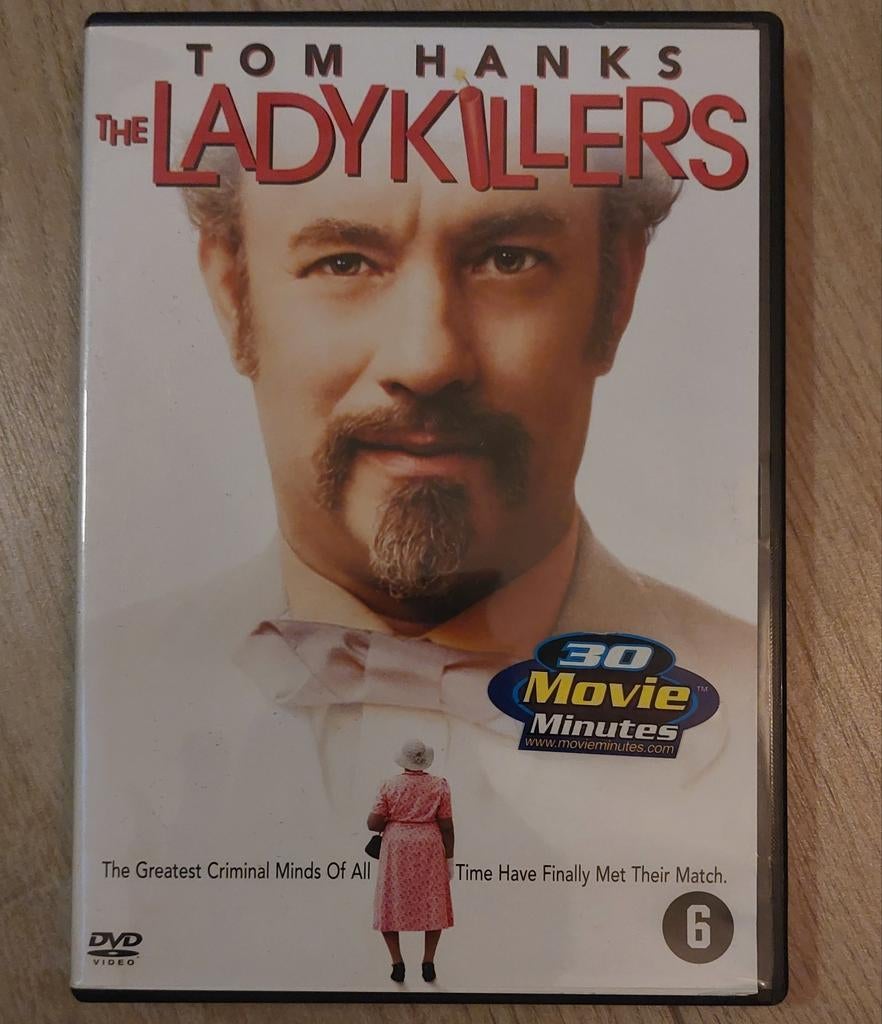 DVD - The Ladykillers - Tom Hanks, Vanaf 6 jaar, Ophalen of Verzenden, Zo goed als nieuw, Actiekomedie