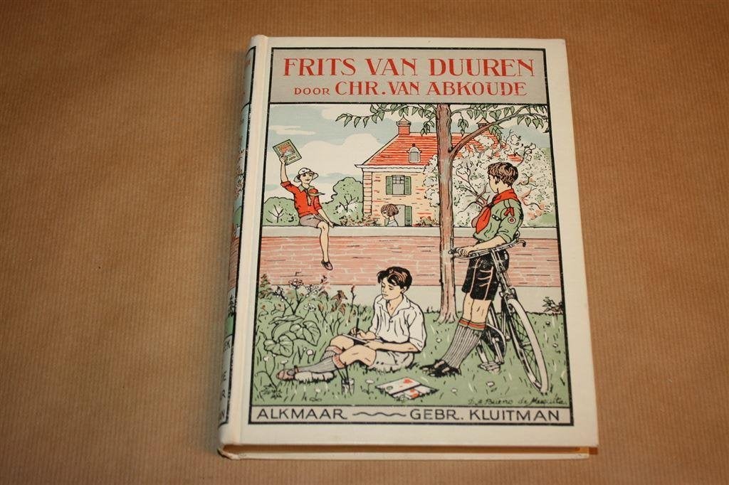 Frits van Duuren. Abkoude. Uitg. Kluitman 1925., Boeken, Ophalen of Verzenden, Gelezen