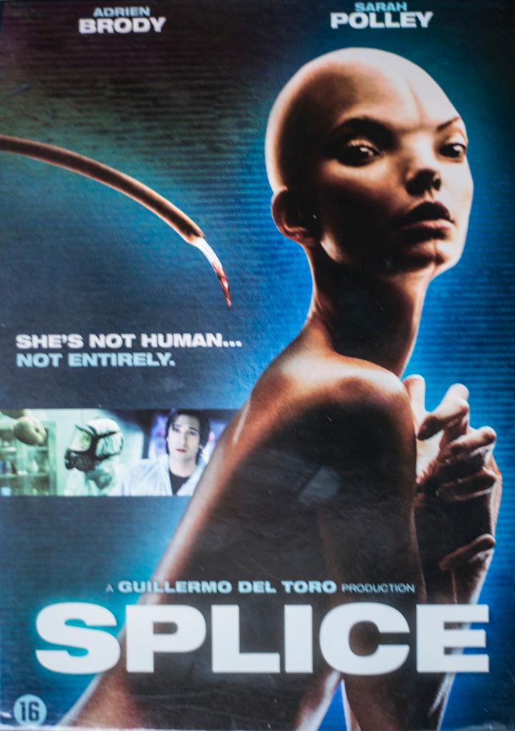dvd splice, Vanaf 16 jaar, Ophalen of Verzenden, Zo goed als nieuw, Science Fiction