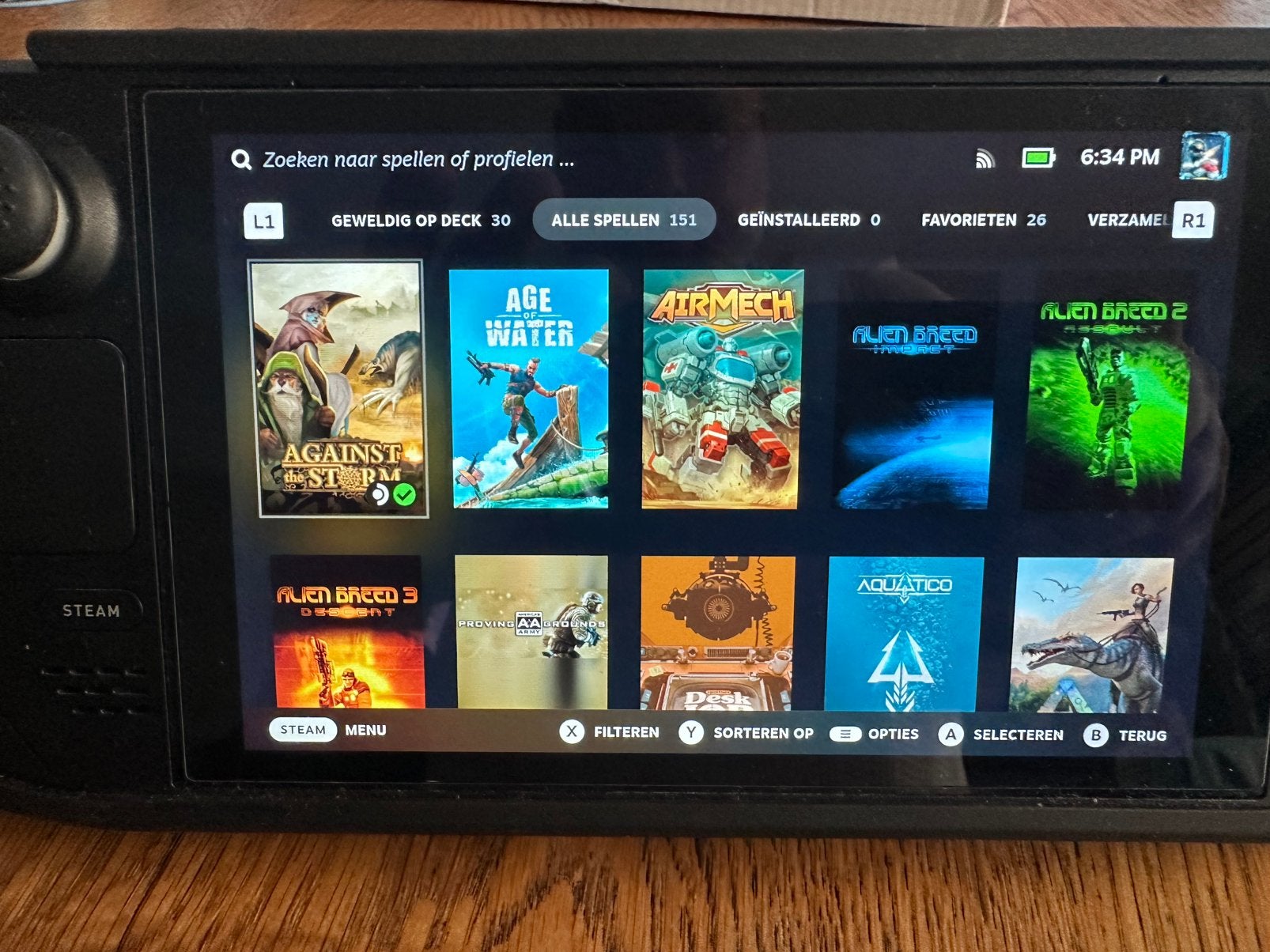 SteamDeck Lcd 512 GB + screen Protector + ub pro case, Spelcomputers en Games, Ophalen, Valve, Zo goed als nieuw