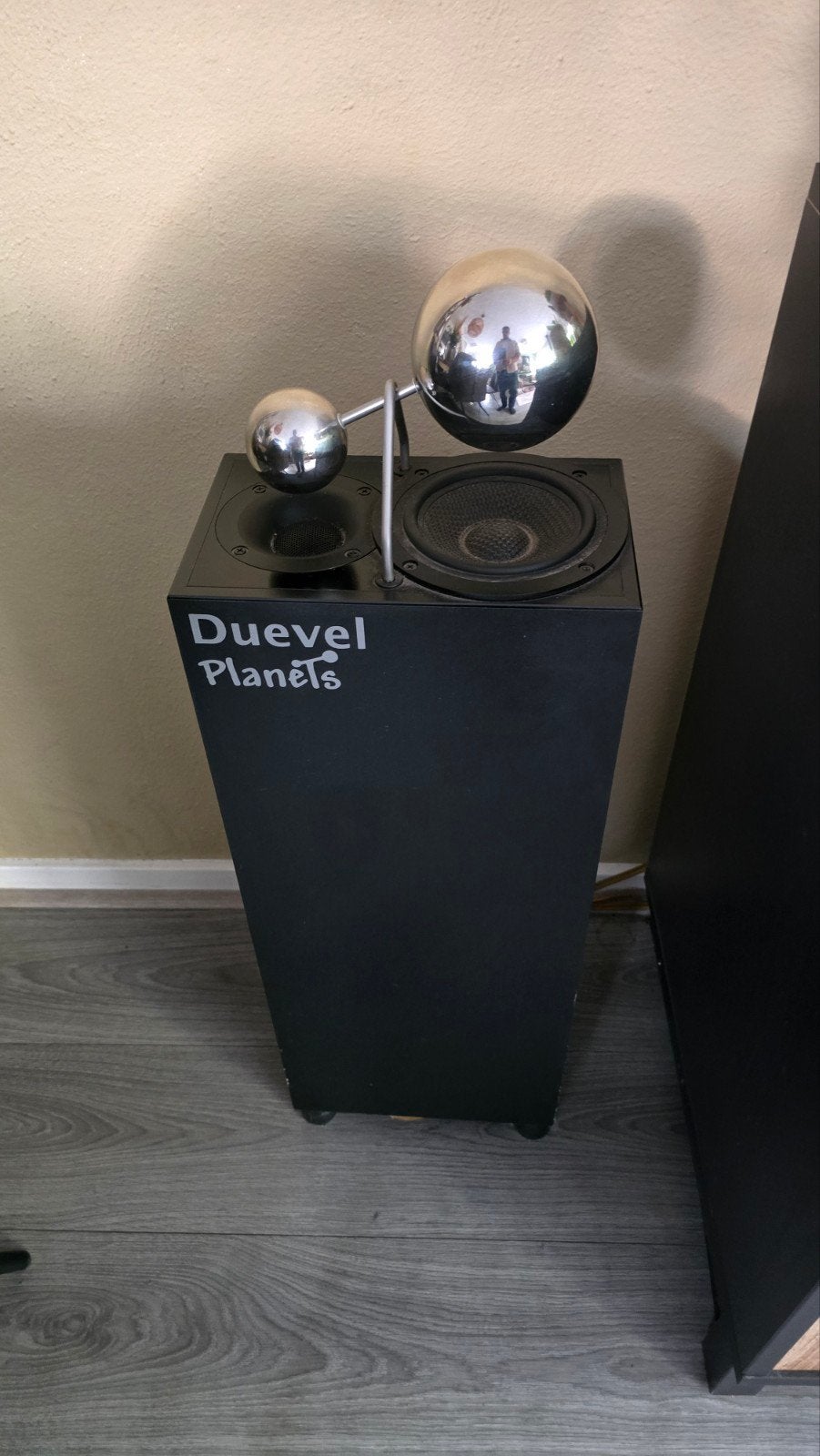 2 stuks Duevel Planets Vloerstaande Luidspreker - Made in Ge, Vloerstaande luidspreker, Gebruikt, Minder dan 60 watt, Ophalen