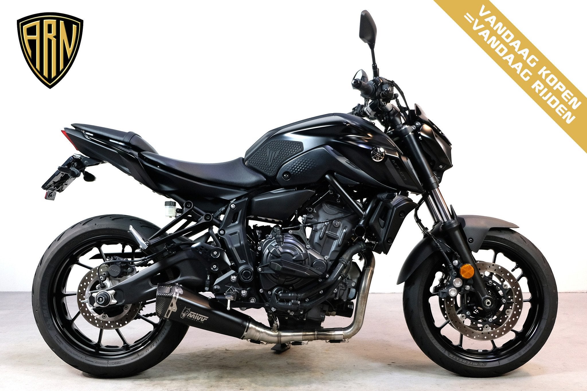 Yamaha MT-07 (bj 2023), Motoren, LED Verlichting, Bedrijf, Meer dan 35 kW, 689 cc