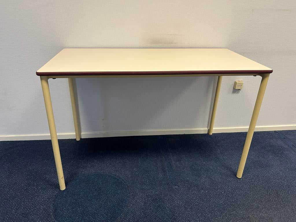Stevige Werktafel Knutsel Hobbytafel Kantinetafel 120x60 cm, Huis en Inrichting, Bureaus, Ophalen, Gebruikt