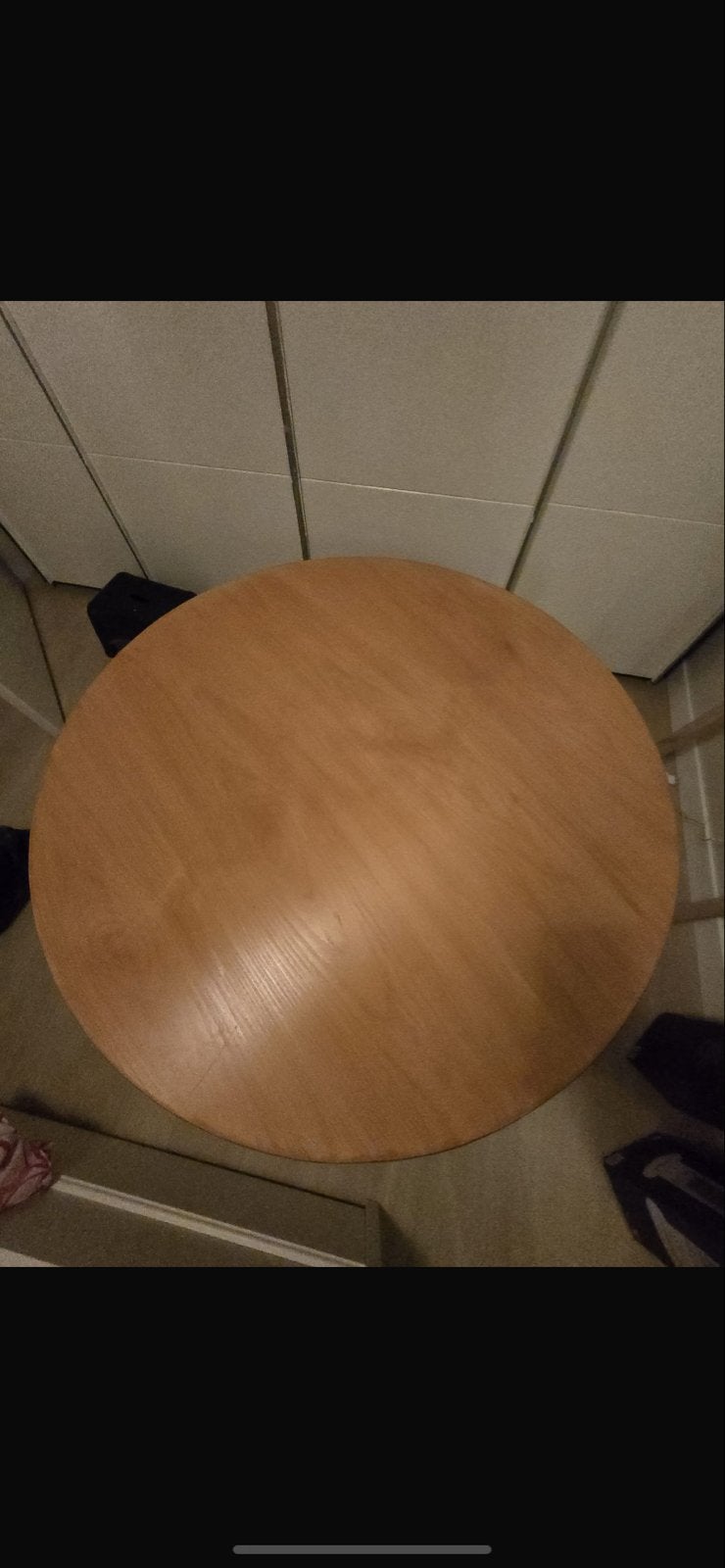 Marokkaanse Ronde houten salon tafel- Gebruikt, Gebruikt, 50 tot 100 cm, 100 tot 150 cm, Rond