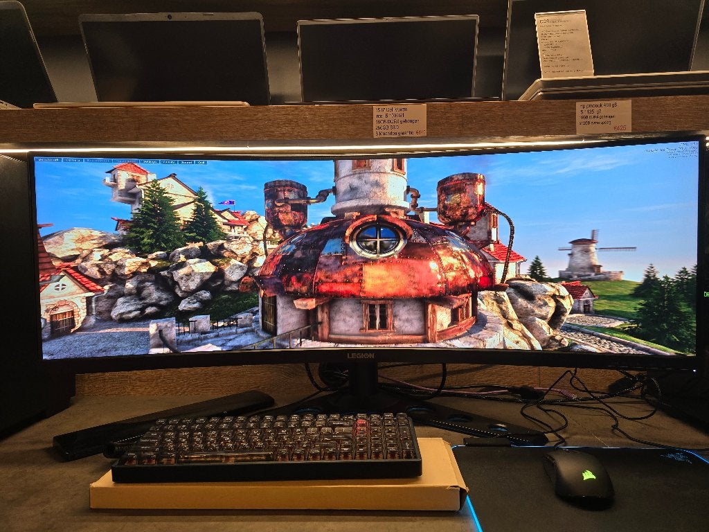 Zgan 43.3" Lenovo Legion Y44w-10 monitor, Computers en Software, Monitoren, Ophalen, Kantelbaar, 101 t/m 150 Hz, Ccservice