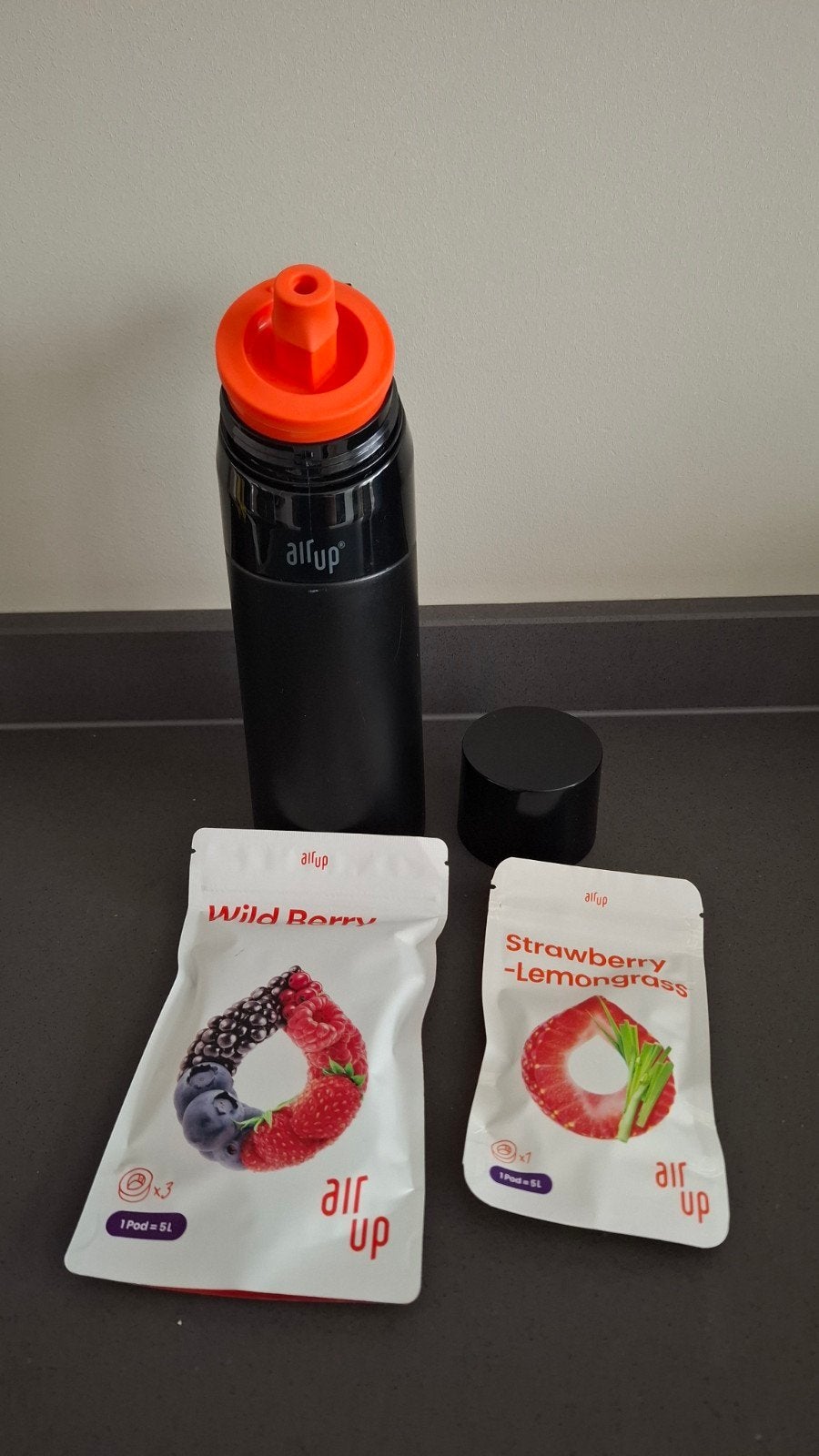 stalen air up fles, Ophalen of Verzenden, Zo goed als nieuw