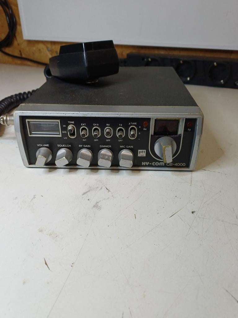 Hy-Com CB-4000 Transceiver 27mc bakkie met microfoon, Ophalen of Verzenden