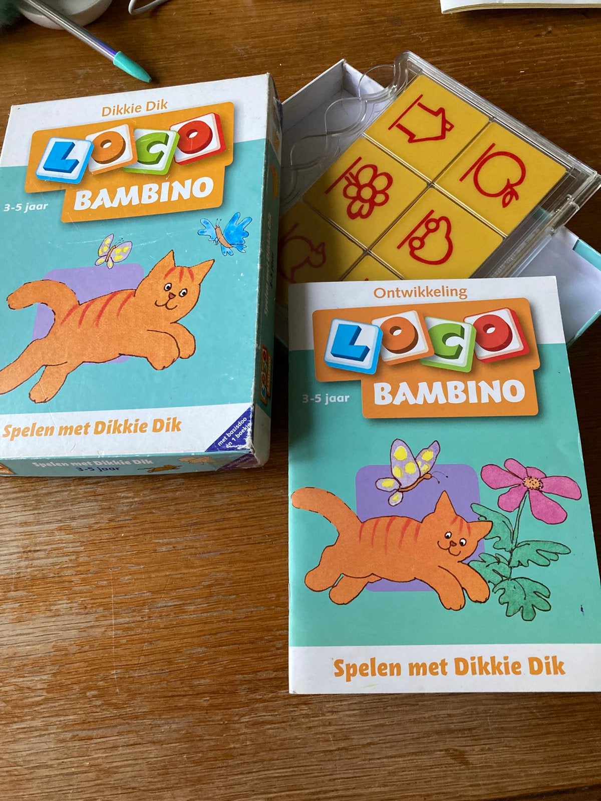 Loco bambino set spelen met dikkie dik, Kinderen en Baby's, Ophalen of Verzenden, Gebruikt, Puzzelen