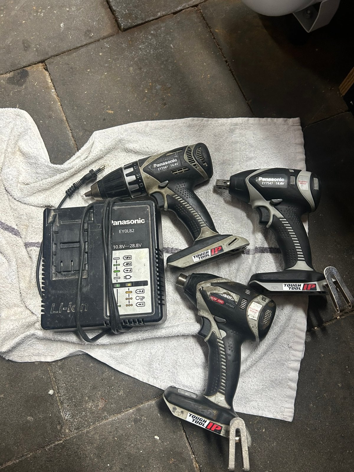 Panasonic set, Ophalen of Verzenden, Boormachine