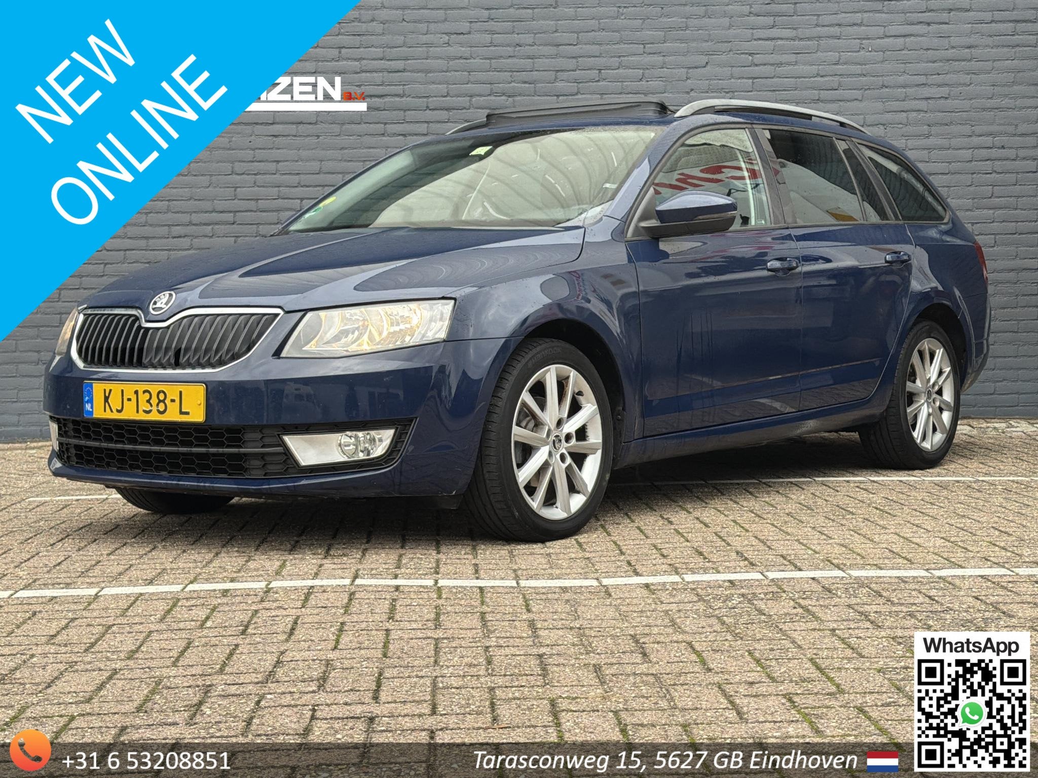 Skoda Octavia Combi 1.6 TDI Greentech Ambition Business, Auto's, Voorwielaandrijving, 1227 kg, Stof, Gebruikt