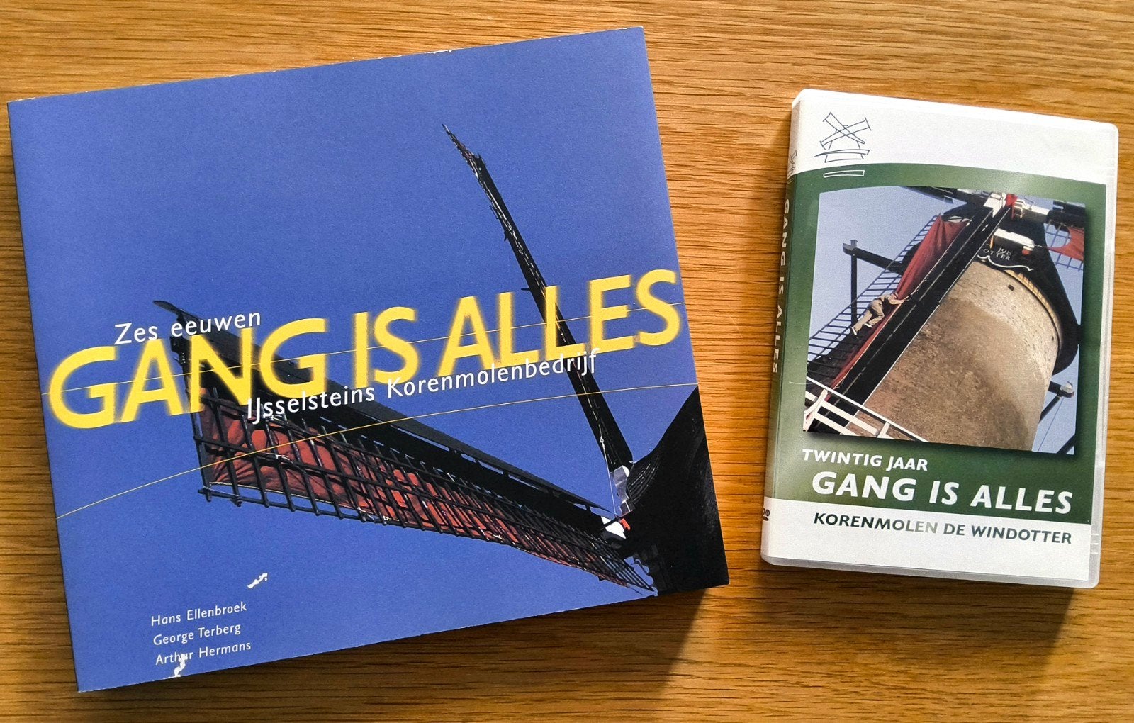 Gang is alles: 600jr IJsselsteins Korenmolenbedrijf, met DVD, Ophalen of Verzenden, Zo goed als nieuw