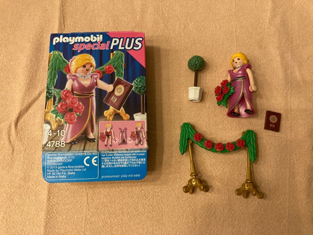 Playmobil special plus 4788 zangeres set in doosje!, Complete set, Special plus, Ophalen of Verzenden, Zo goed als nieuw