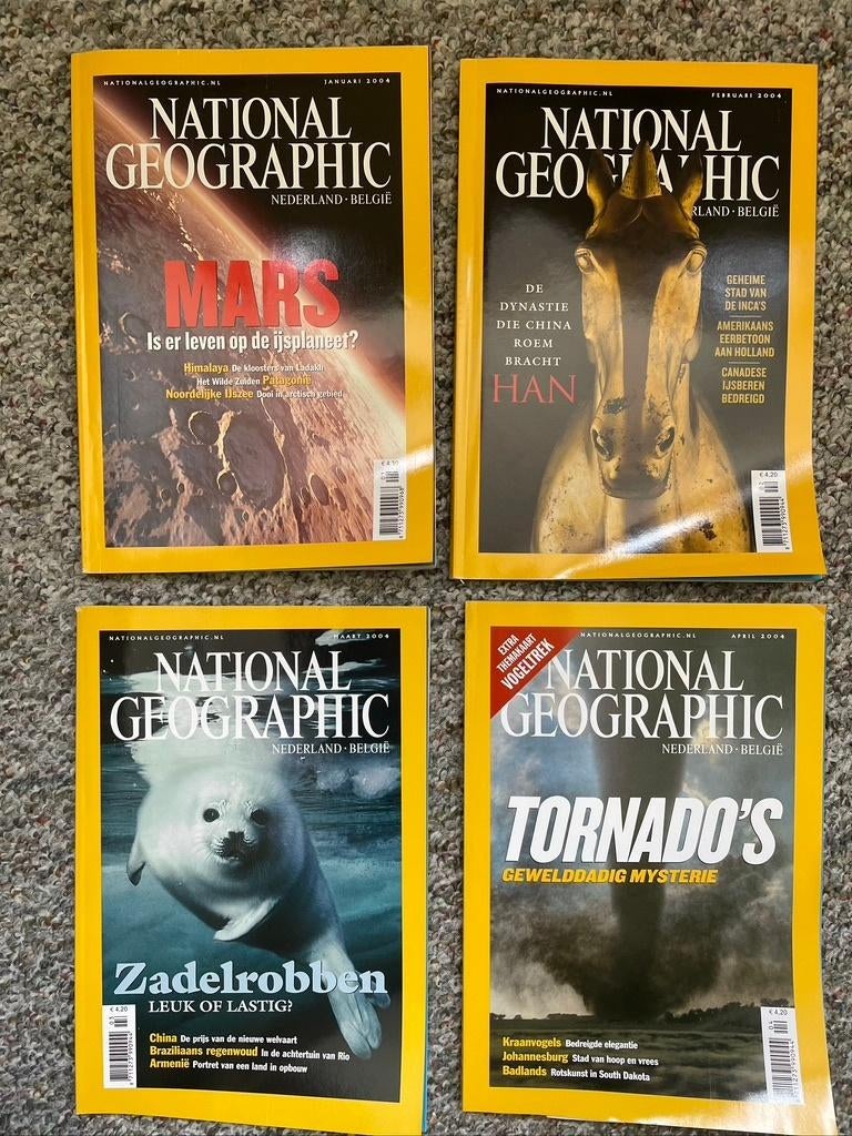National Geographic Magazine jaargang 2004, Ophalen of Verzenden, Nieuw, Wetenschap en Natuur