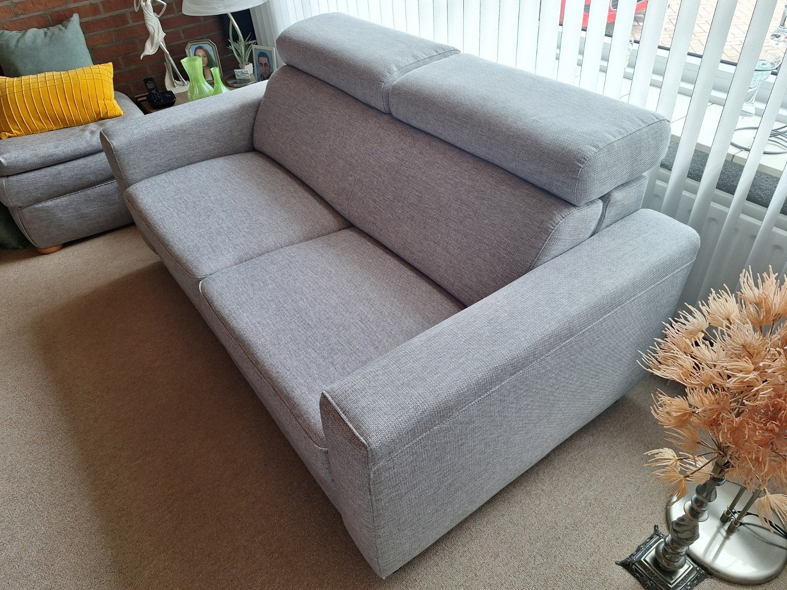 Bankstel z.g.a.n te koop, Ophalen, 150 tot 200 cm, Tweepersoons, 75 tot 100 cm