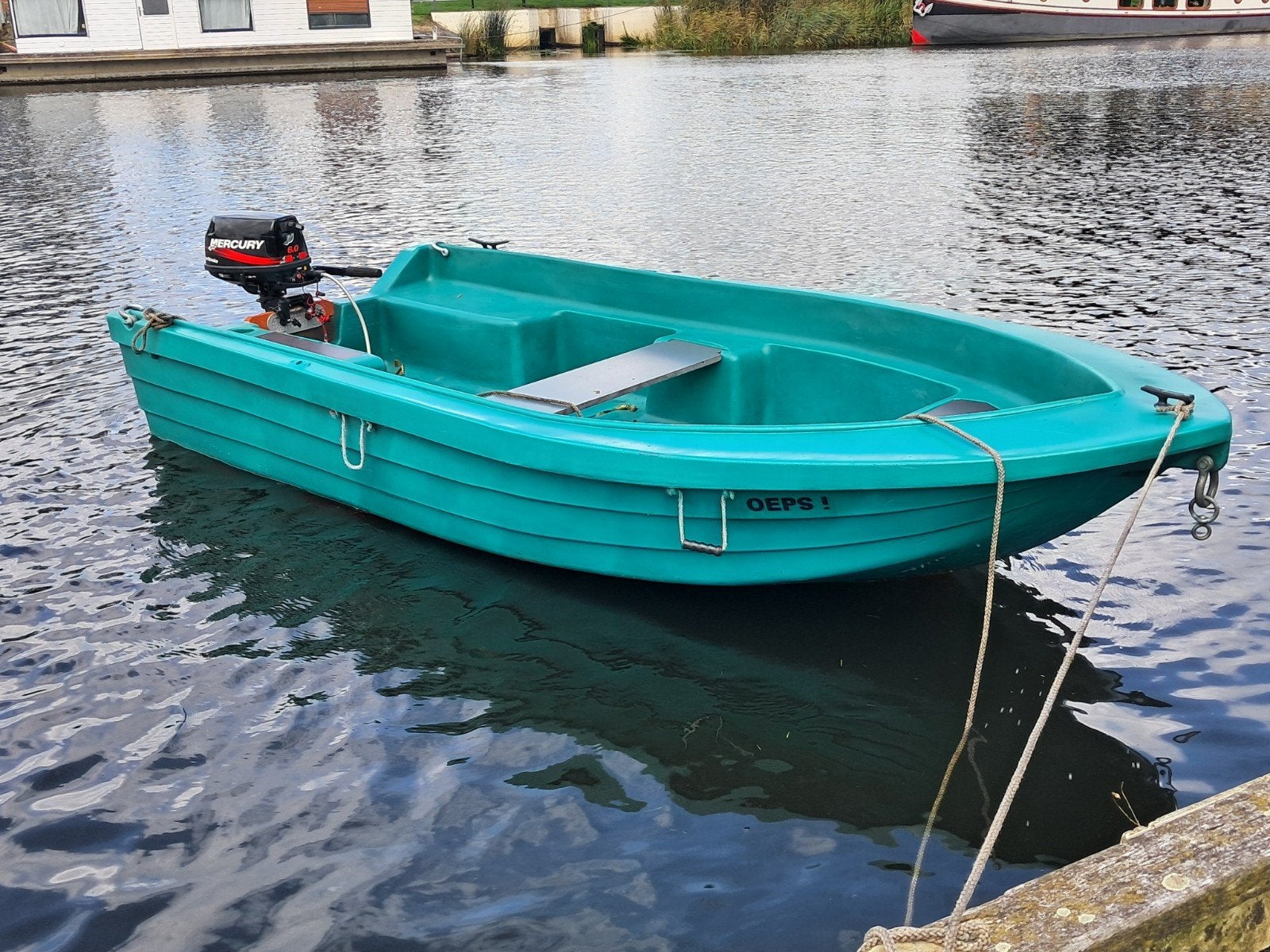onverwoestbare zelflozende boot evt. met motor en trailer., Watersport en Boten, Vis- en Consoleboten, 50 cm, 10 tot 30 pk, Kunststof