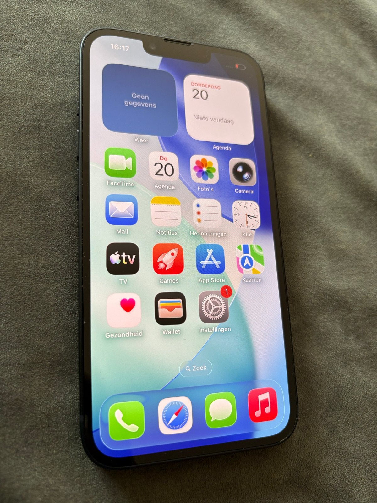Apple iPhone 13 - 128 GB - Zo goed als nieuw, Ophalen, 128 GB, Zwart, IPhone 13
