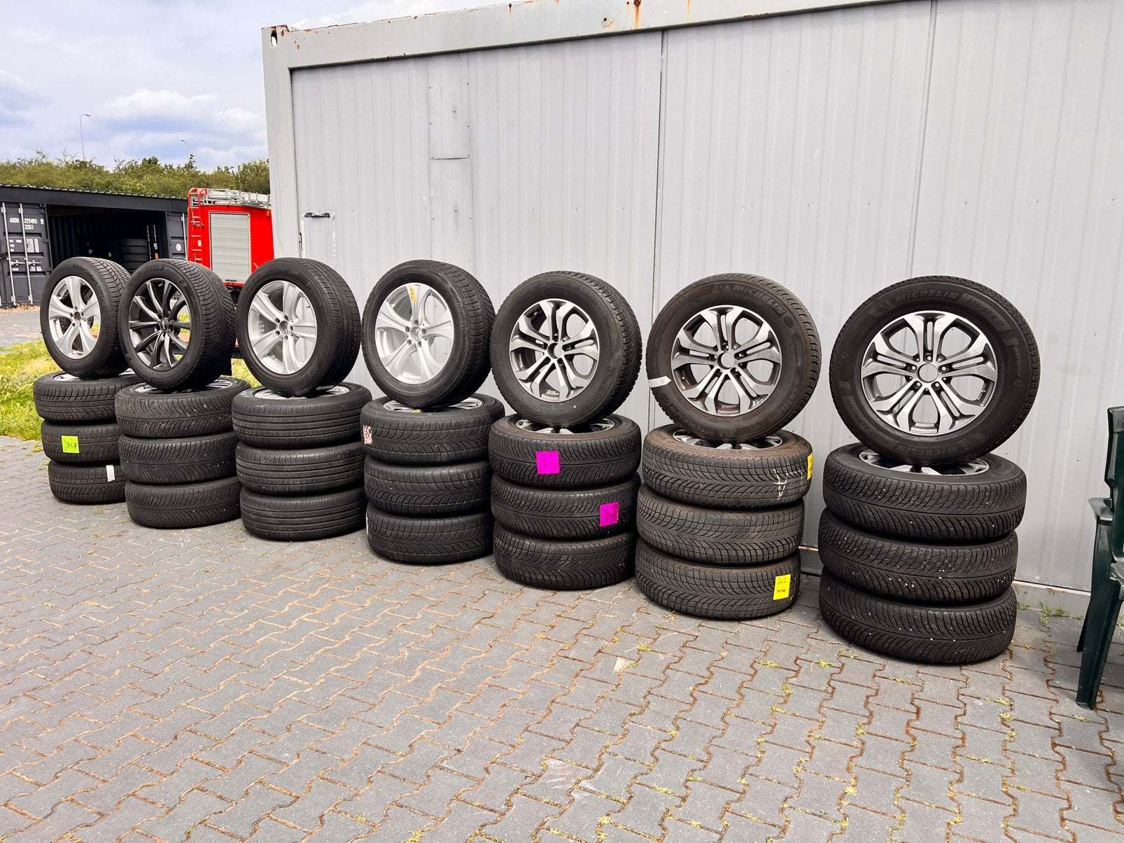 Banden op velgen 4x100 5x100 5x105 5x110 5x112 5x114,3, Auto-onderdelen, Banden en Velgen, Ophalen, Banden en Velgen, 17 inch