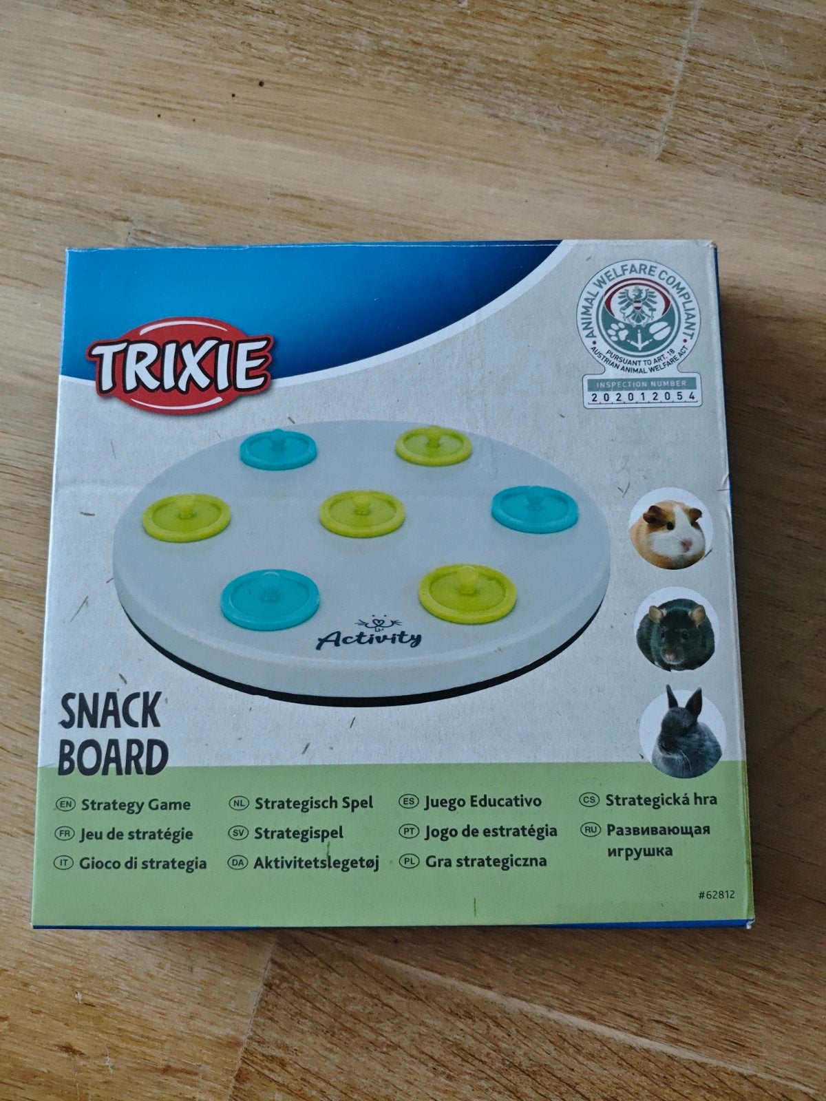 snack board, activity board, training tamme ratjes., Ophalen of Verzenden, Nieuw, Speelgoed