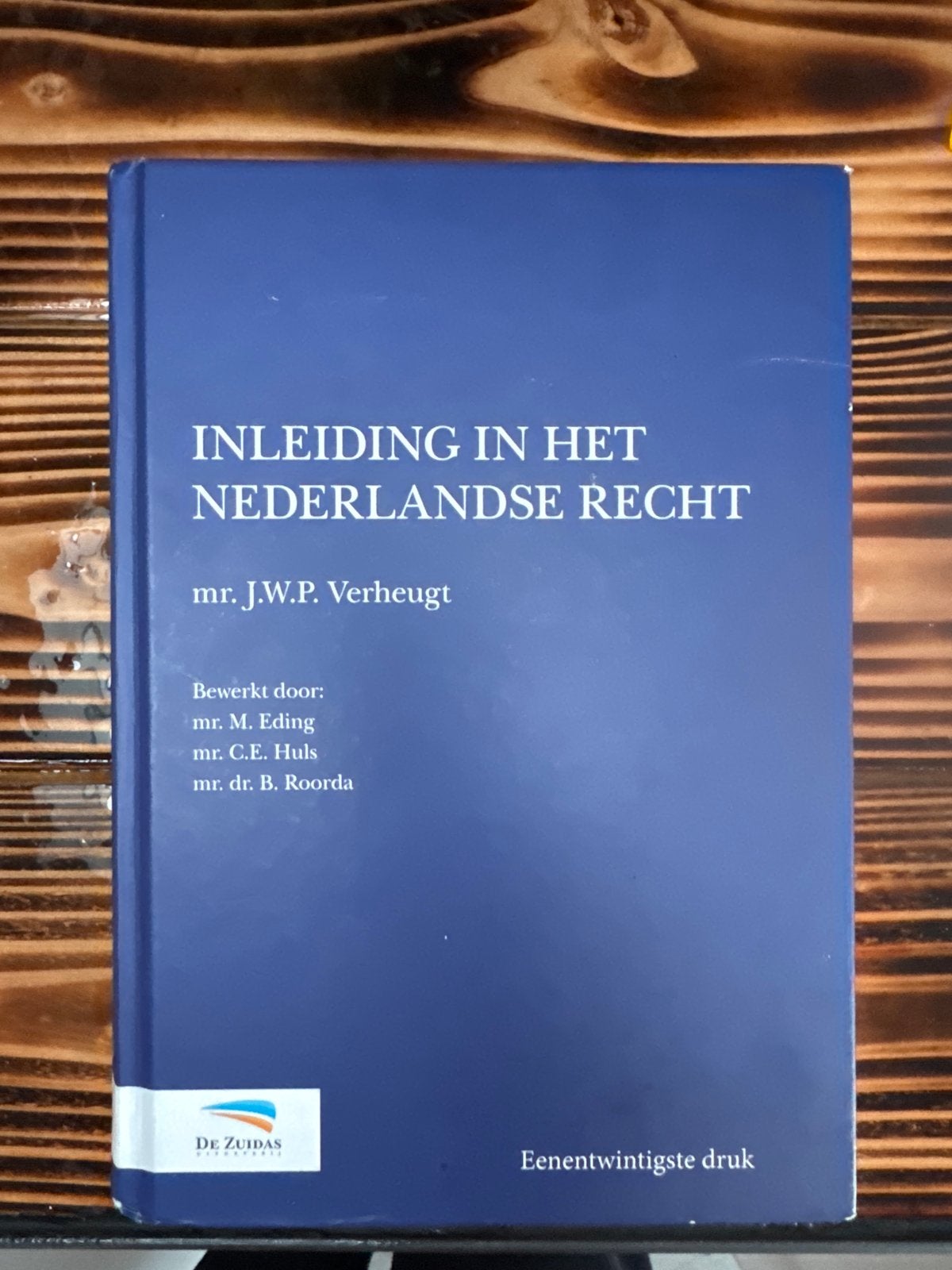 Inleiding in het Nederlandse Recht - mr. J.W.P. Verheugt, Ophalen of Verzenden, Gamma, Gelezen, HBO